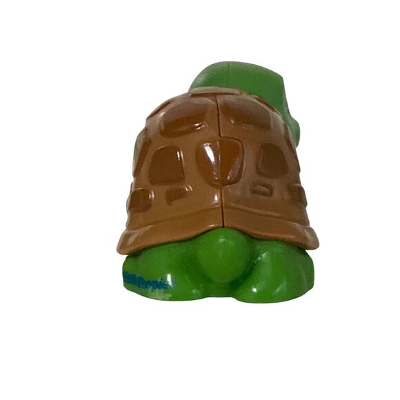 Fisher-Price Little People Turtle Figure Green & Brown Plastic Toy FHC48 - Picture 2 of 5